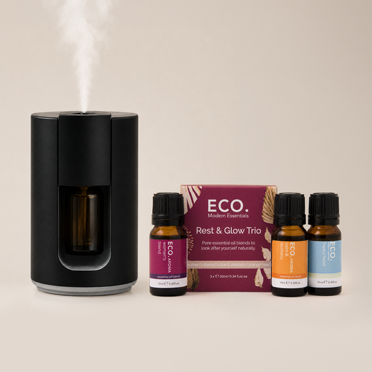 Cordless Travel Diffuser & Rest & Glow Trio