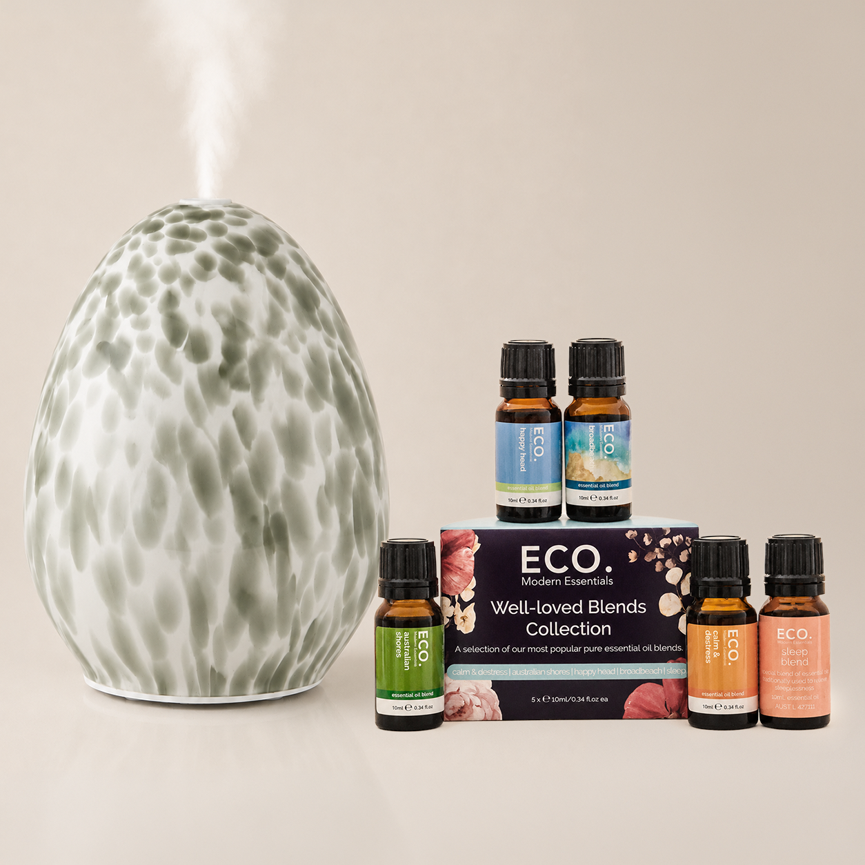 Orb Diffuser + Well-Loved Blends Collection