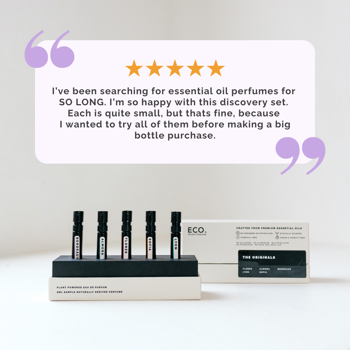 Natural Perfume "The Originals" Discovery Set