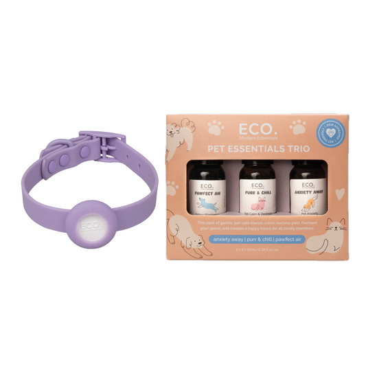 Pet Essentials Trio + Aromatherapy Dog Collar