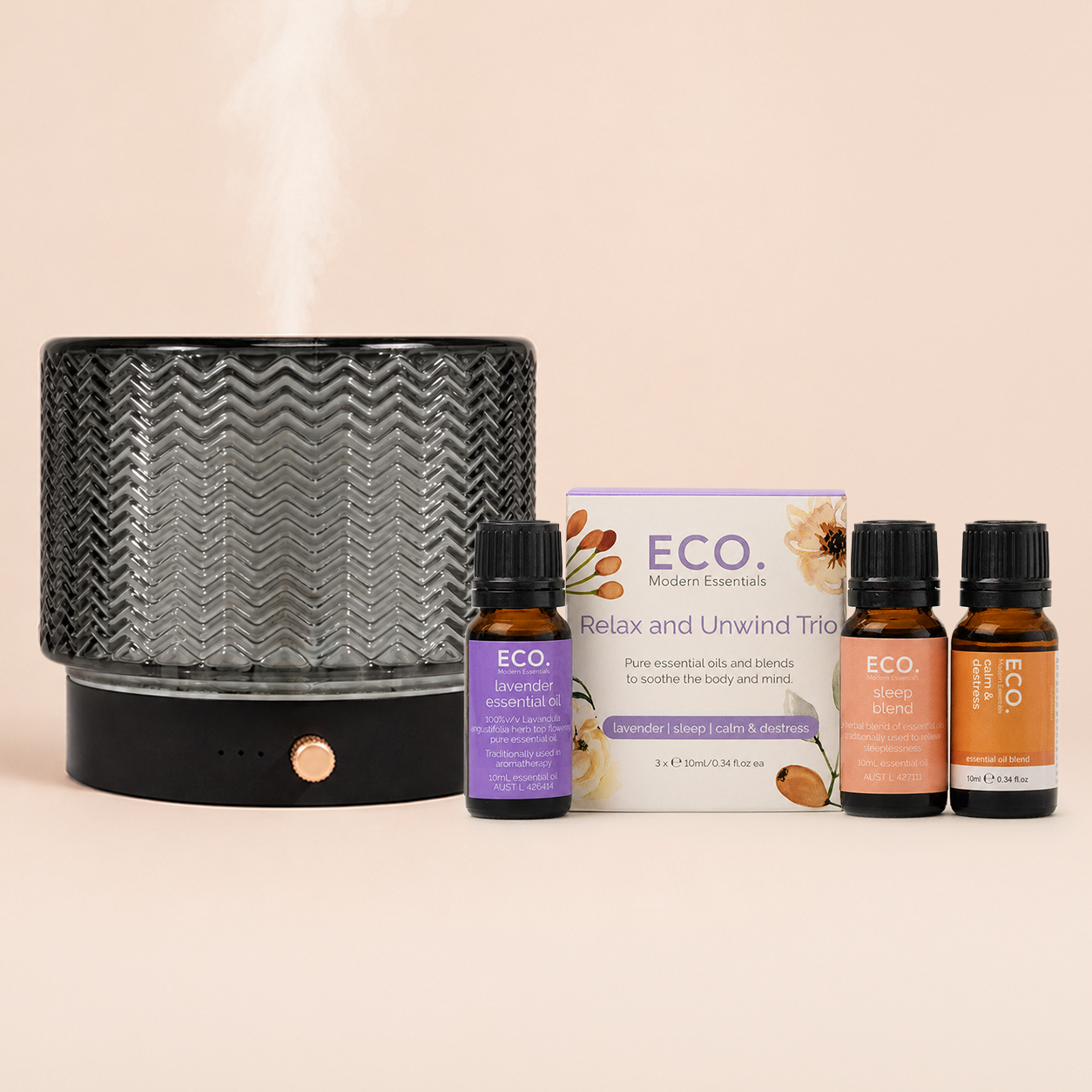 Retro Diffuser + Relax & Unwind Trio
