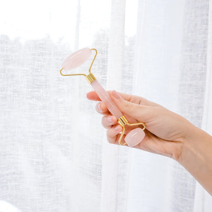 Rose Quartz Facial Roller