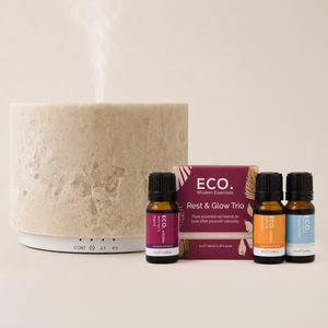Marble Diffuser + Rest & Glow Trio