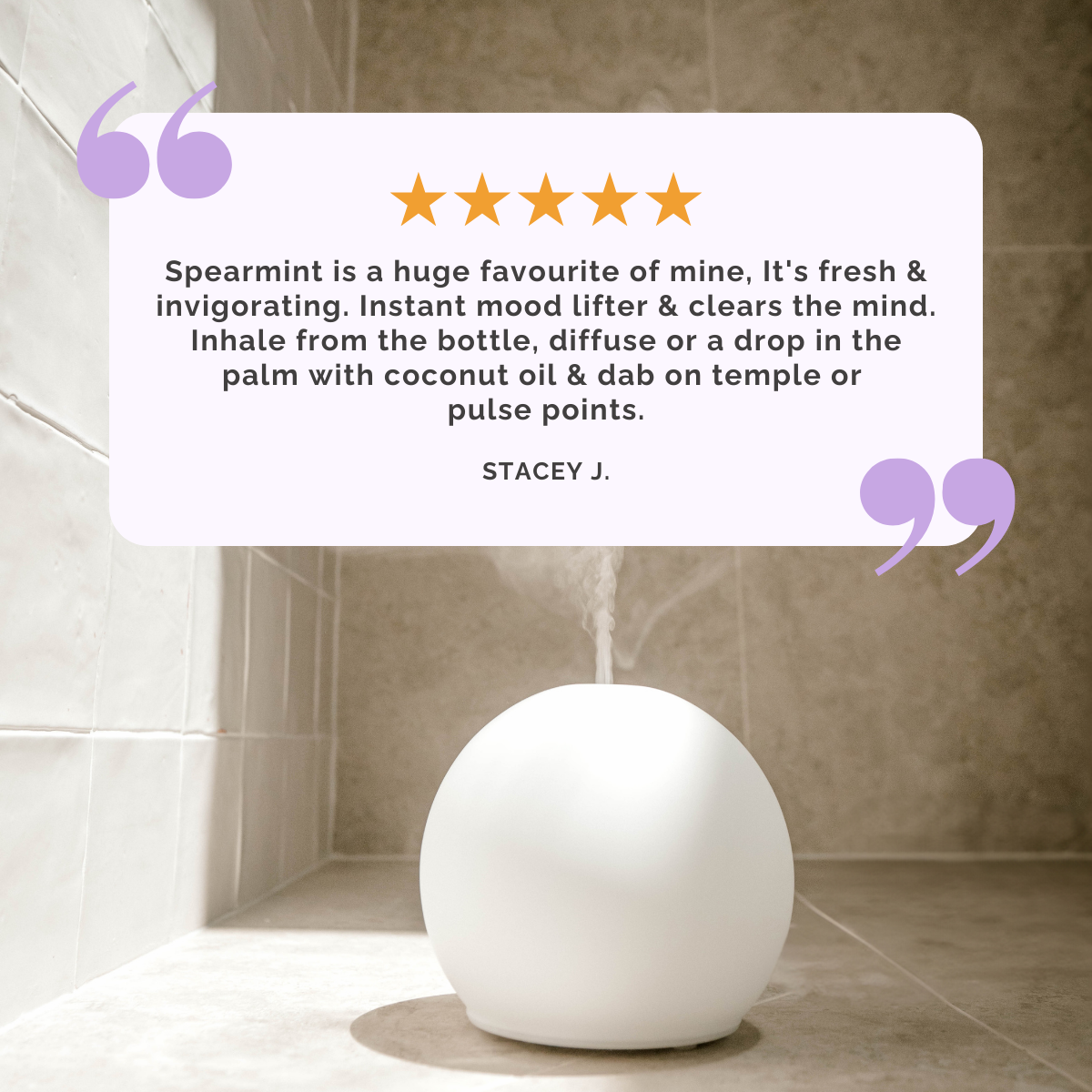 Spearmint Pure Essential Oil