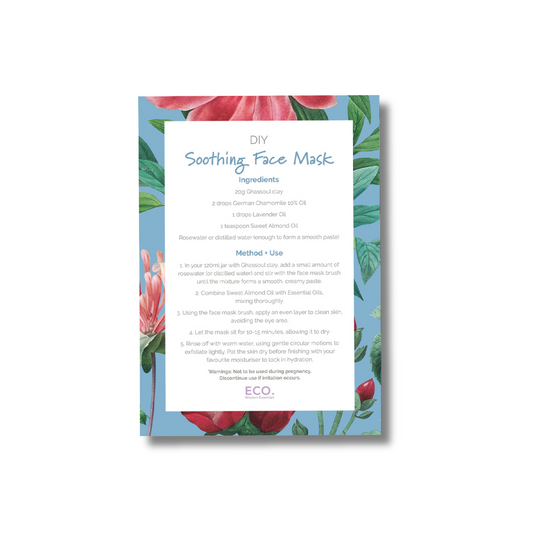 Soothing Face Mask Postcard