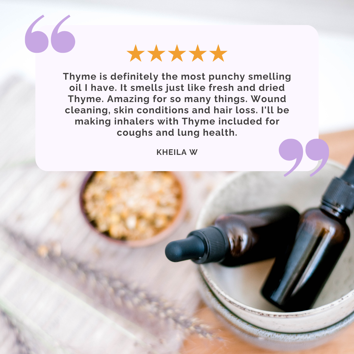 Thyme Pure Essential Oil