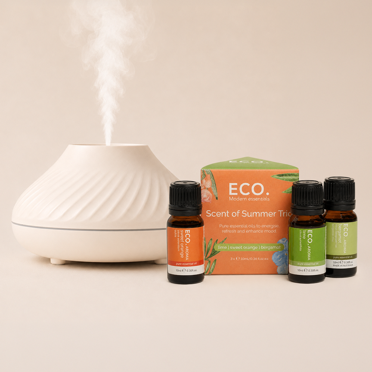 Wave Diffuser & Scents of Summer Trio