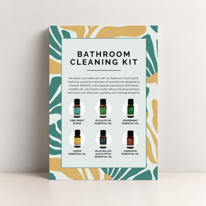 Bathroom Cleaning Kit Postcard