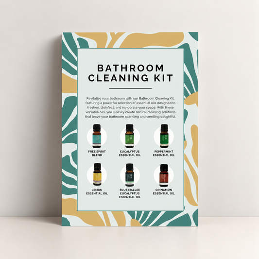 Bathroom Cleaning Kit Postcard