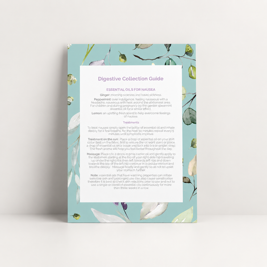 Digestive Collection Recipe Card