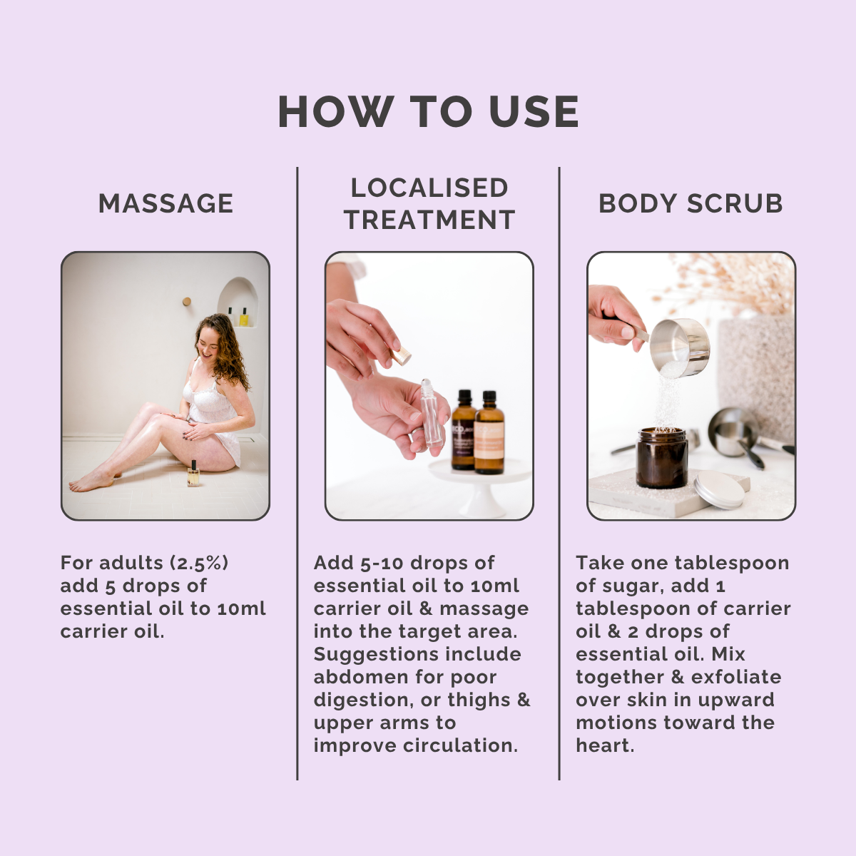 Detox Essential Oil Blend - How to Use