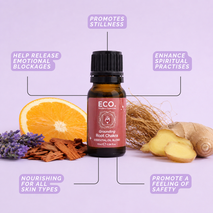 Grounding Root Chakra Essential Oil Blend - Benefits