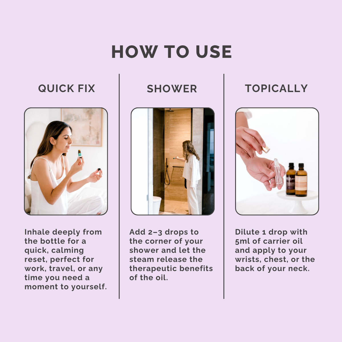 Ritual Essential Oil Blend - How to Use