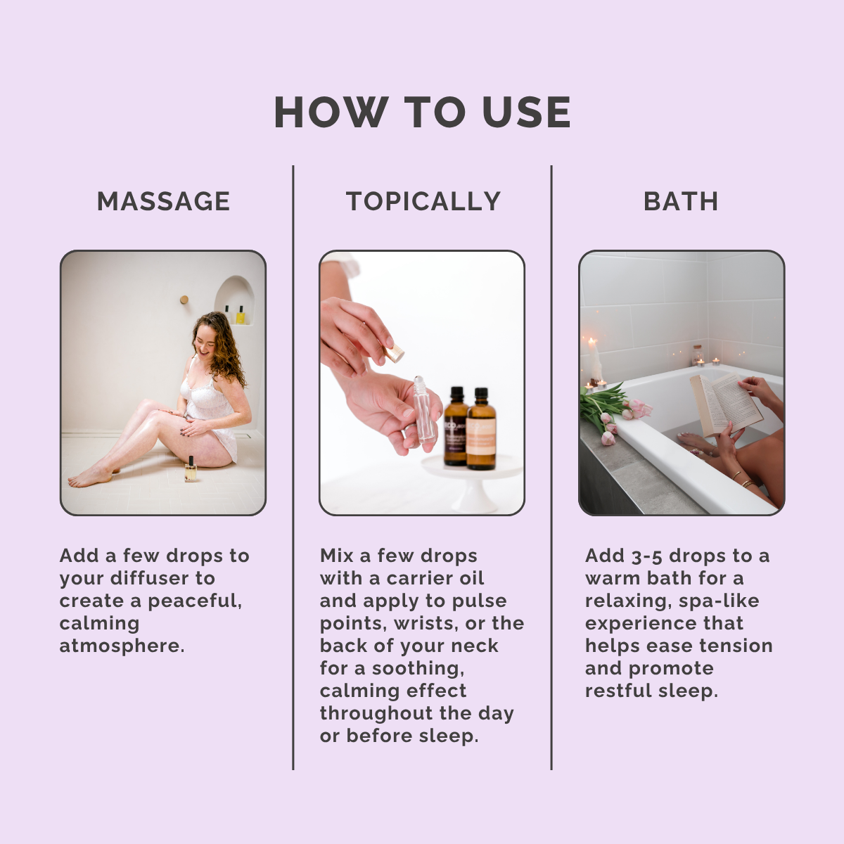 Chill Mode Essential Oil Blend - How to Use