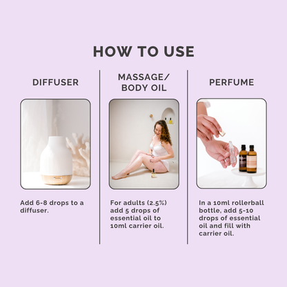 Free Spirit Essential Oil Blend - How to Use