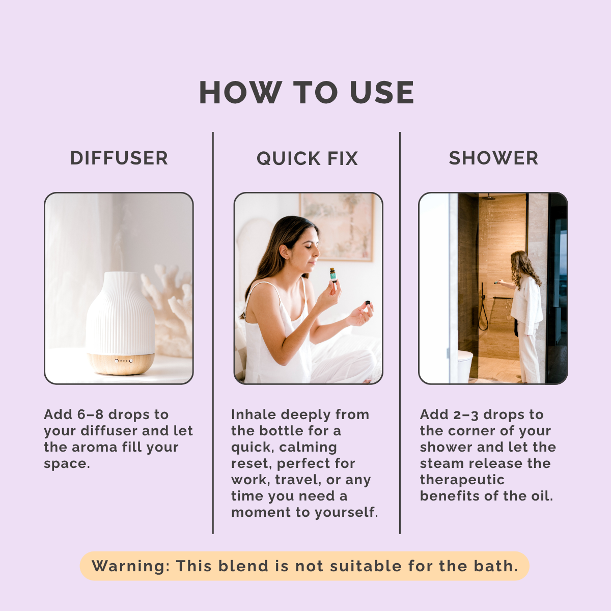 Australia Essential Oil Blend - How to Use