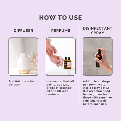 Australian Shores Essential Oil Blend - How to Use