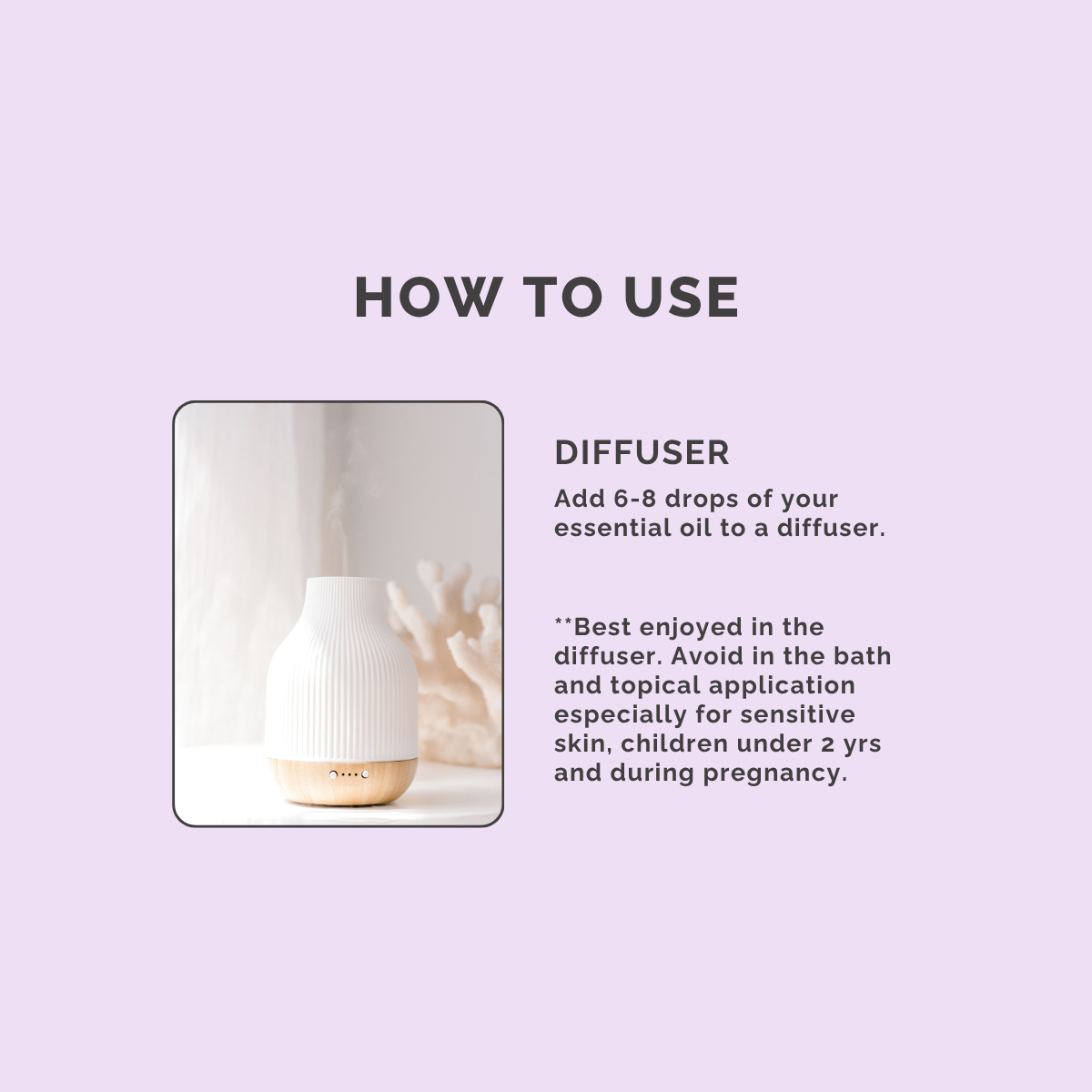 Outdoors Essential Oil Blend - How to Use