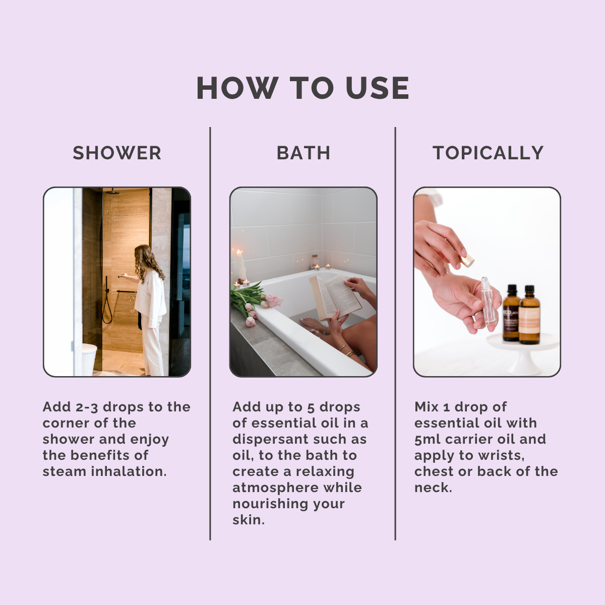 Seduction Essential Oil Blend - How to Use