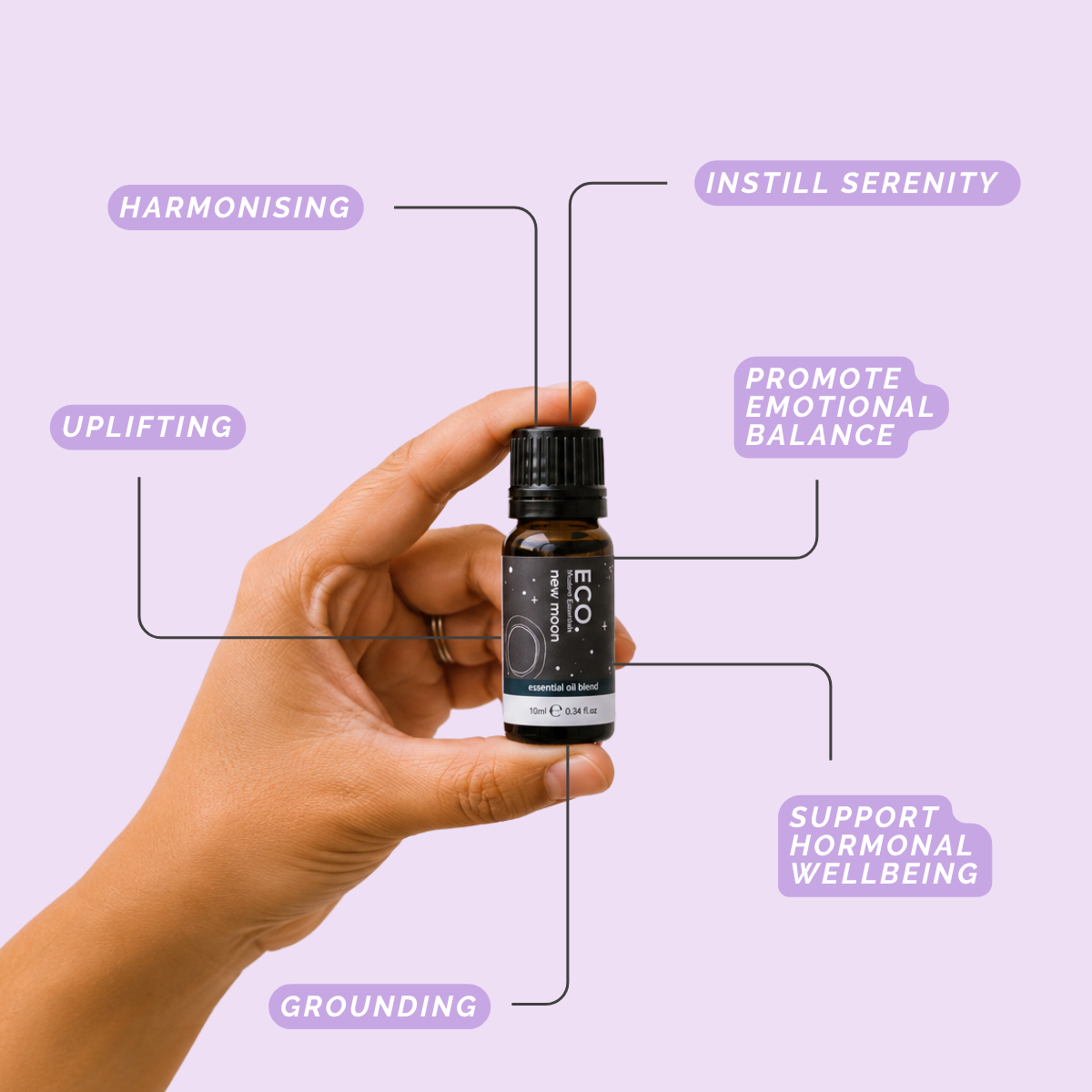 New Moon Essential Oil Blend - Benefits