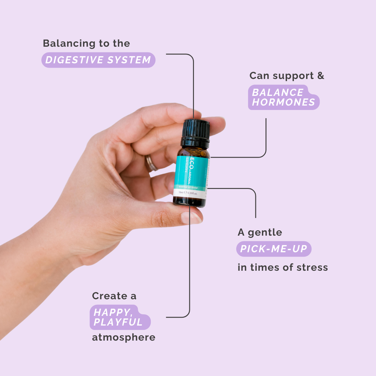 Santorini Essential Oil Blend - Benefits