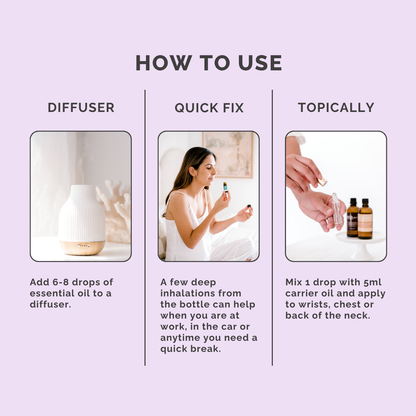 Expression Throat Chakra Essential Oil Blend - How to Use