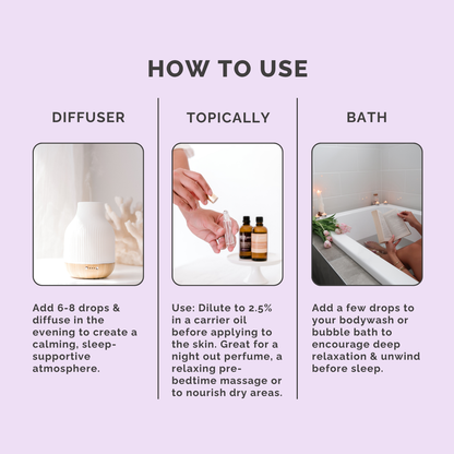 Full Moon Essential Oil Blend - How to Use