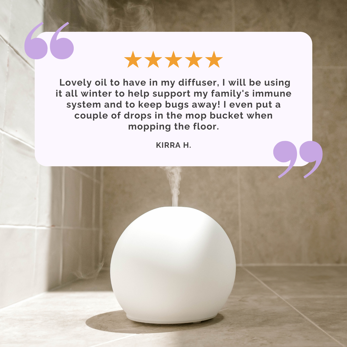 Immune Support Essential Oil Blend - Review