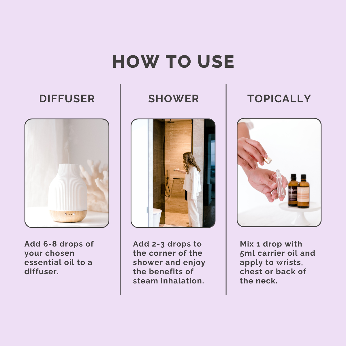 Broadbeach Essential Oil Blend - How to Use