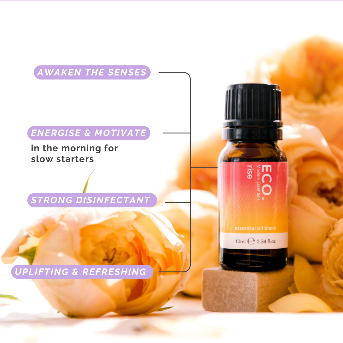 Rise Essential Oil Blend - Benefits
