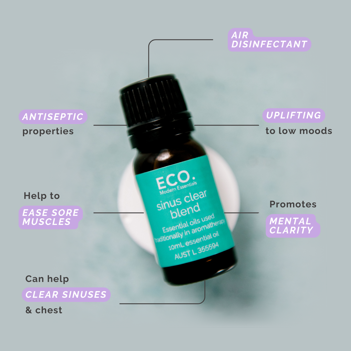 Sinus Clear Essential Oil Blend - Benefits
