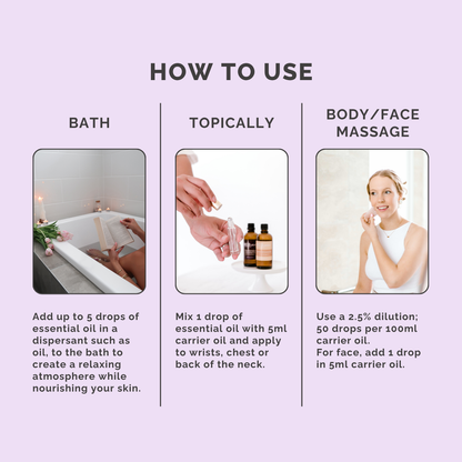 Happiness Essential Oil Blend - How to Use