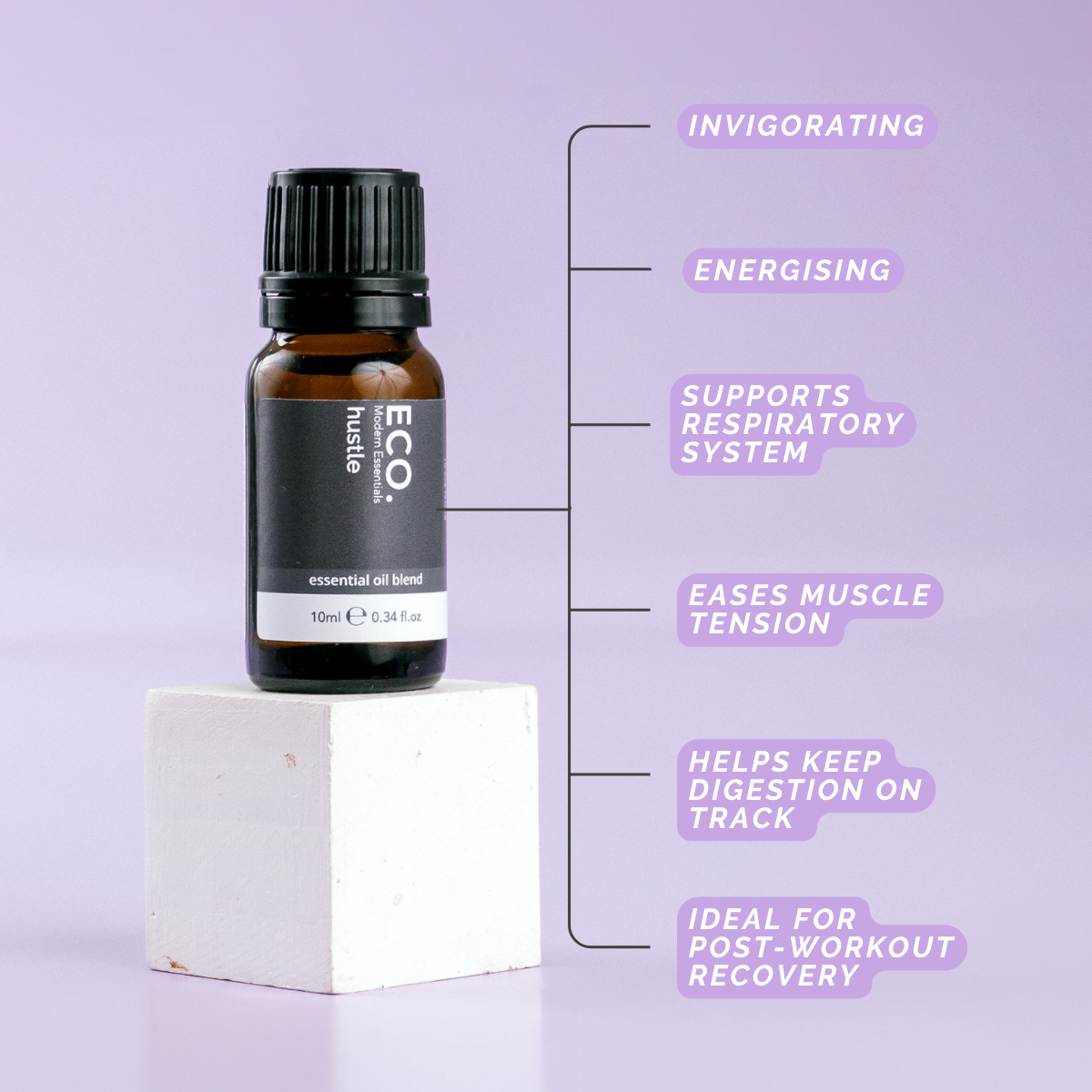 Hustle Essential Oil Blend - Benefits