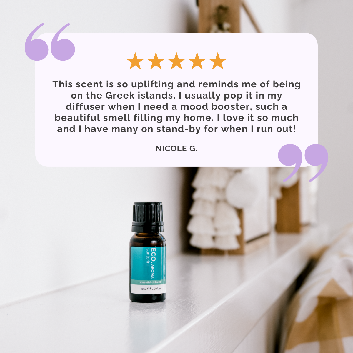 Santorini Essential Oil Blend - Review