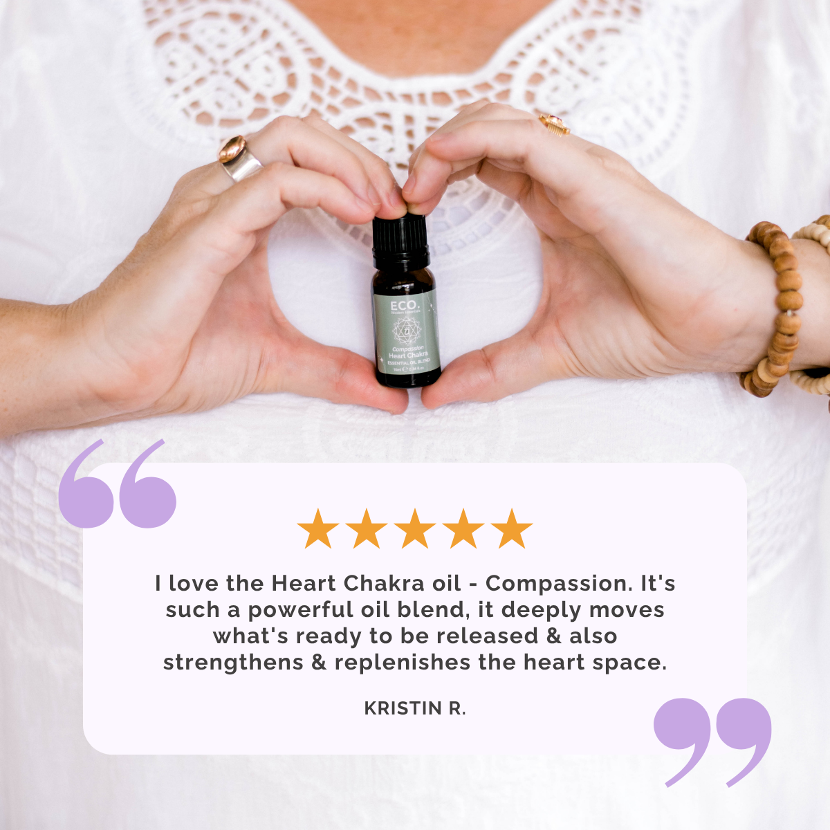 Compassion Heart Chakra Essential Oil Blend - Review