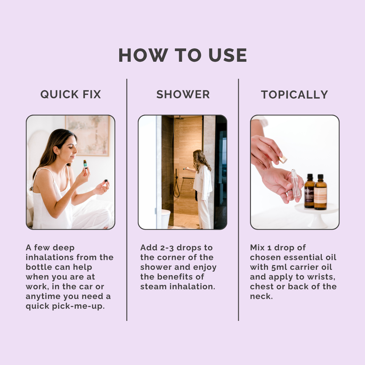 Courage Essential Oil Blend - How to Use