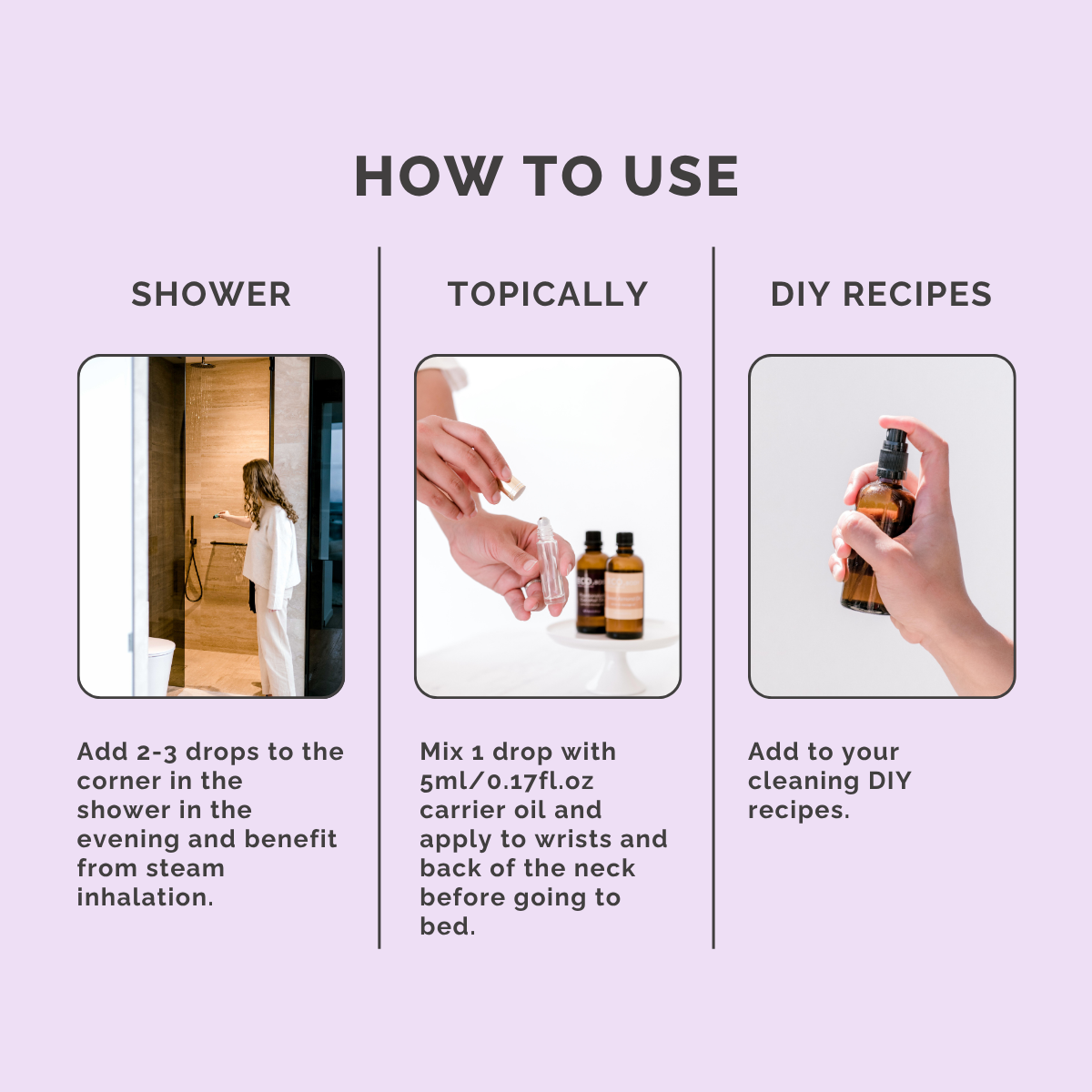 Purify Essential Oil Blend - How to Use