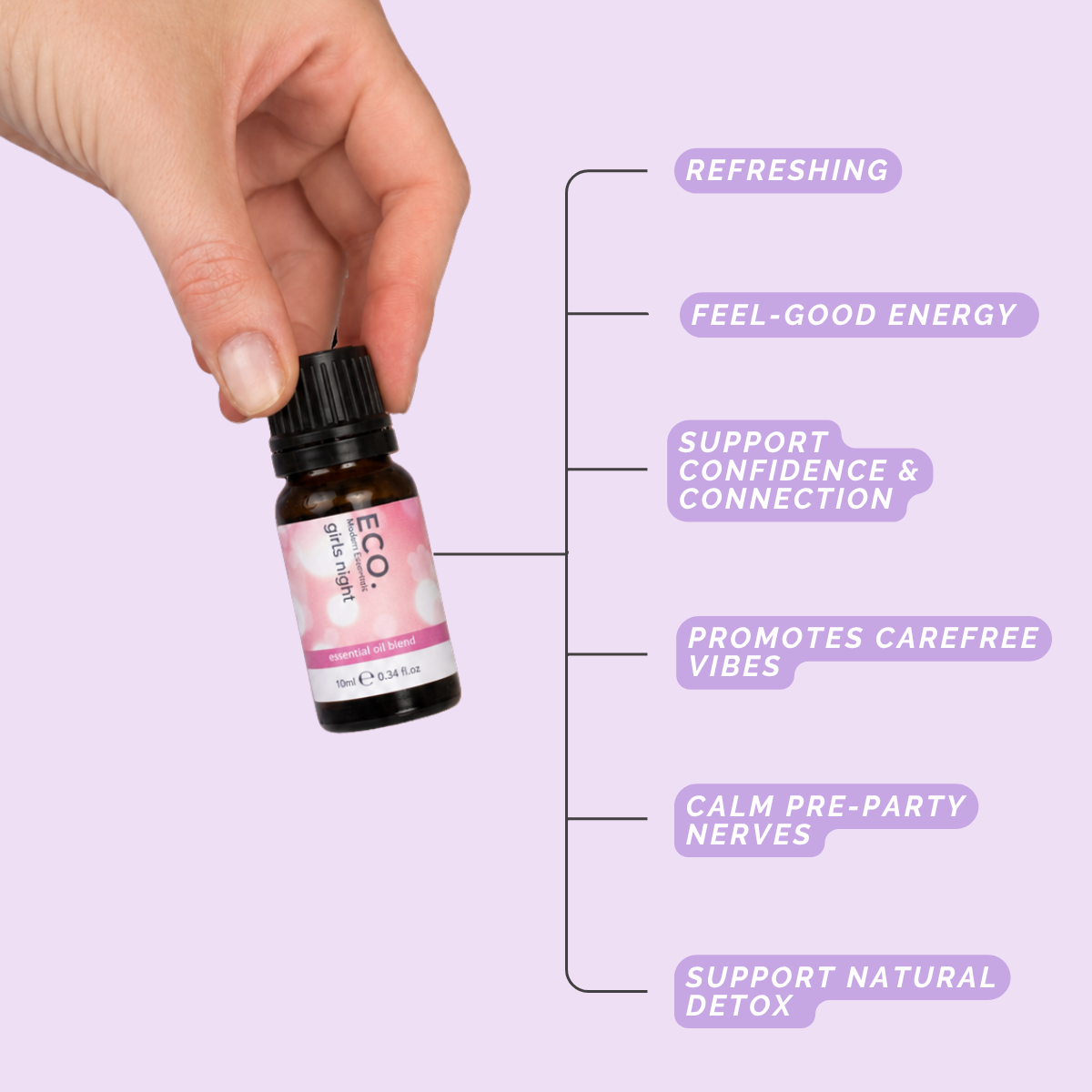 Girls Night Essential Oil Blend - Benefits
