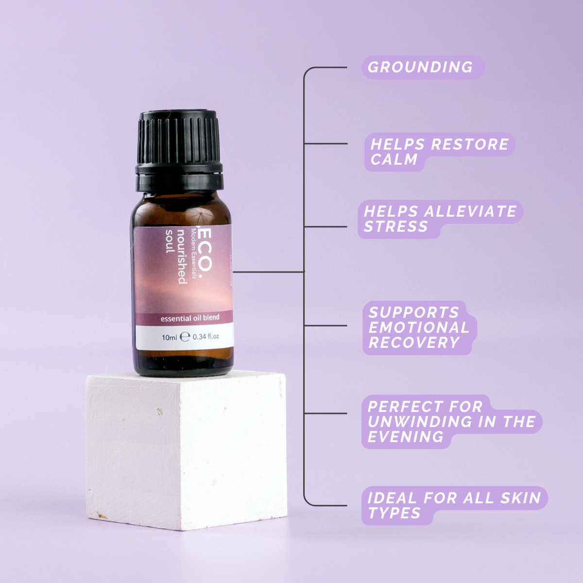 Nourished Soul Essential Oil Blend - Benefits