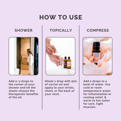 Hormone Harmony Essential Oil Blend - How to Use
