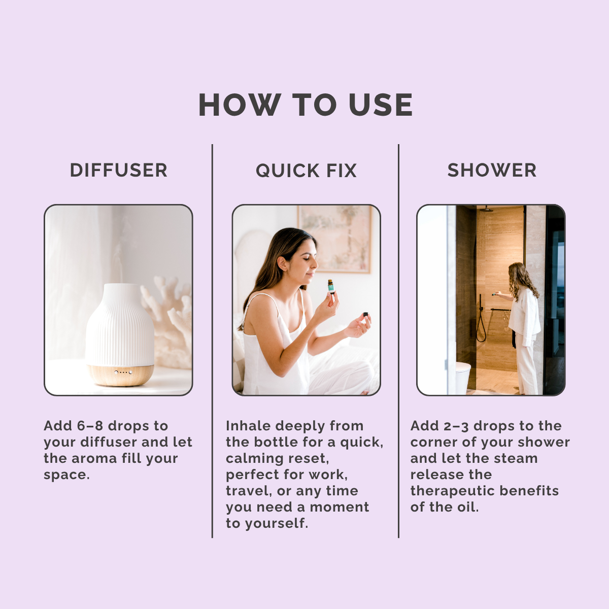 Flower Power Essential Oil Blend - How to Use