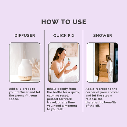 Flower Power Essential Oil Blend - How to Use