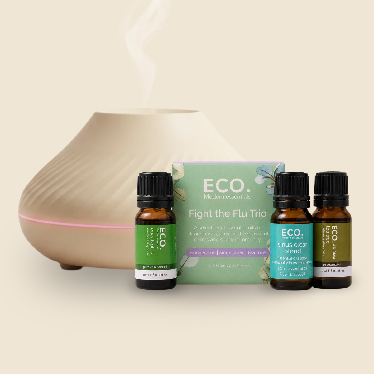 Wave Diffuser & Fight the Flu Trio