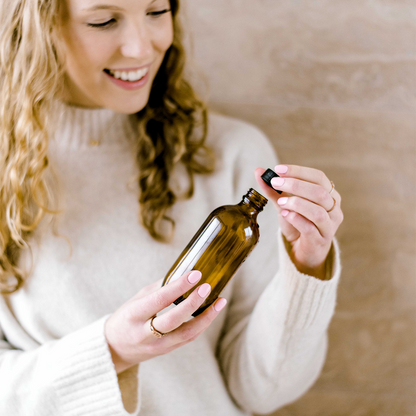 200ml Amber Glass Bottle