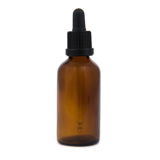 50ml Amber Glass Dropper Bottle