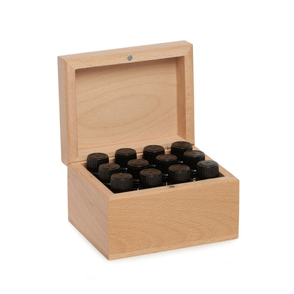 Wooden 12 Essential Oils Box