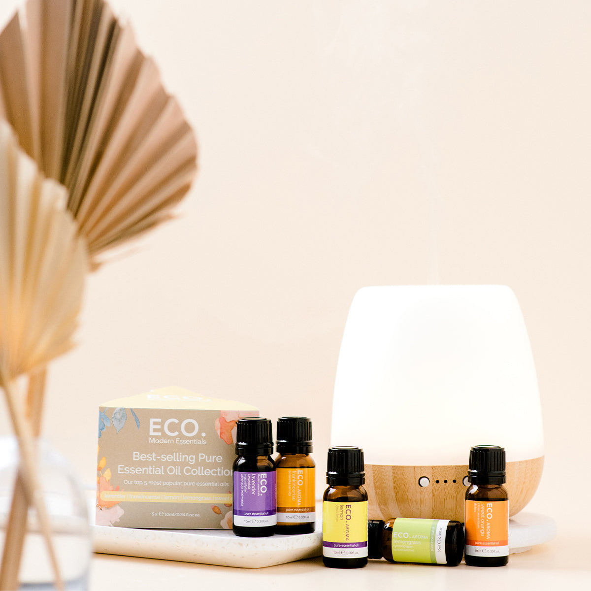 Bliss Diffuser & Best-selling Pure Essential Oil Collection