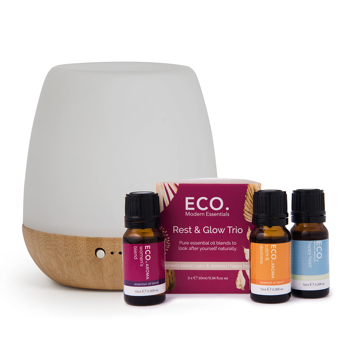Bliss Diffuser & Rest & Glow Trio Collection