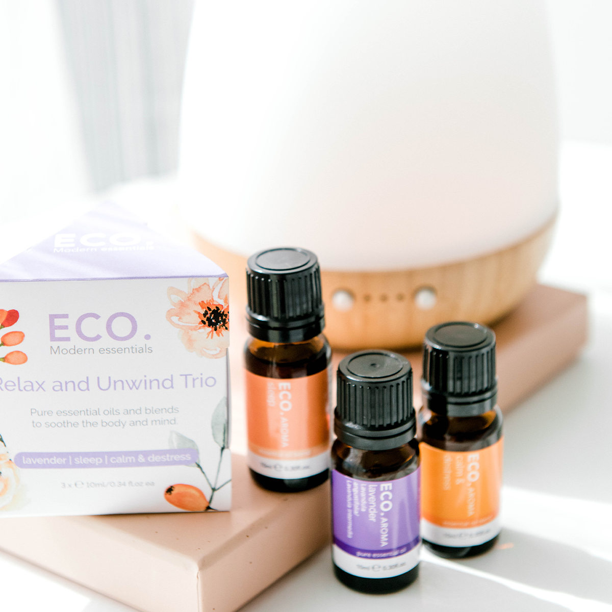 Bliss Diffuser & Relax & Unwind Trio