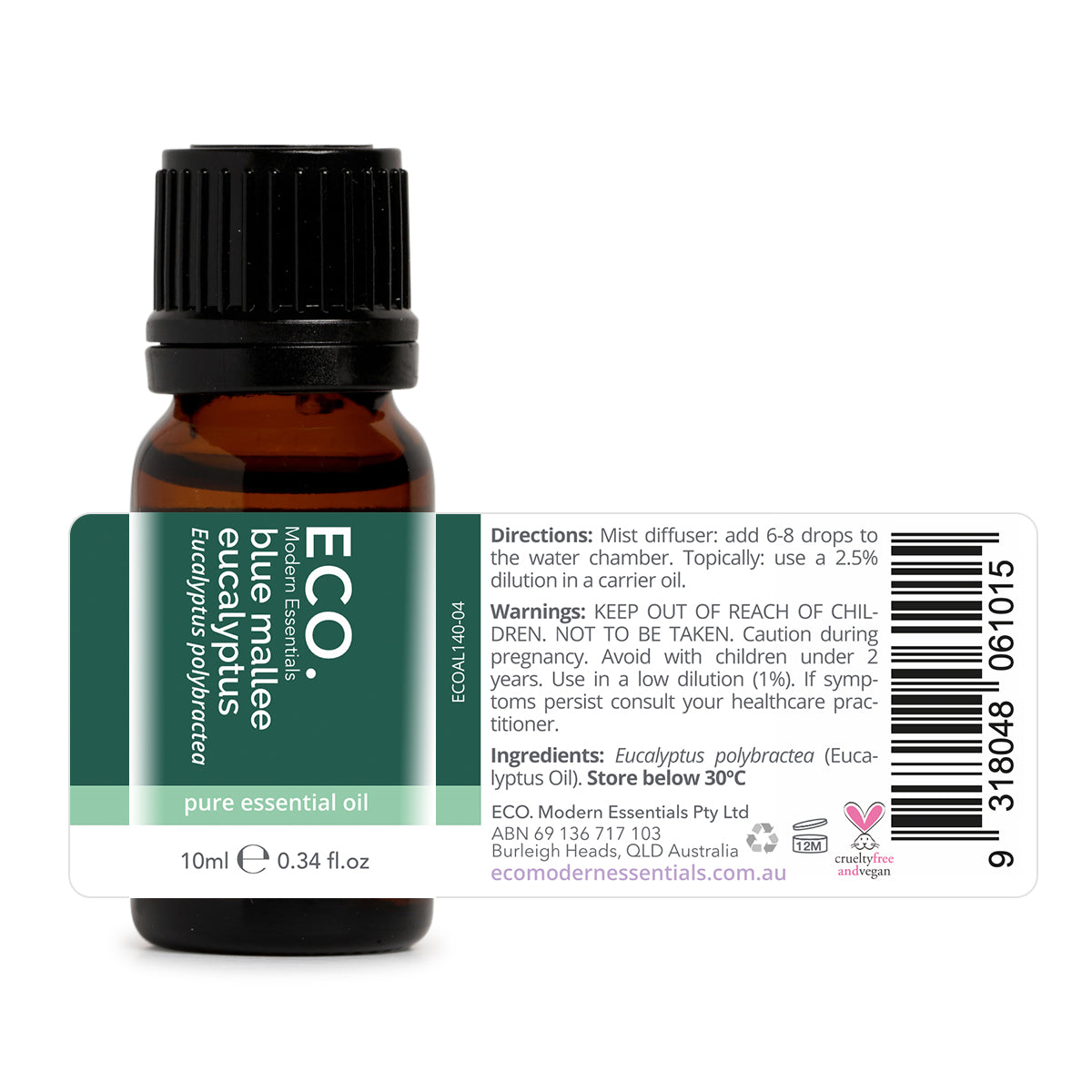 Australian Eucalyptus (Blue Mallee) Pure Essential Oil